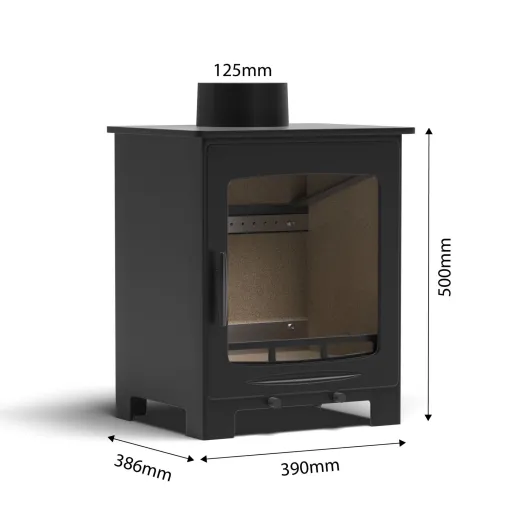 5kW Tiverton Woodburning Stove