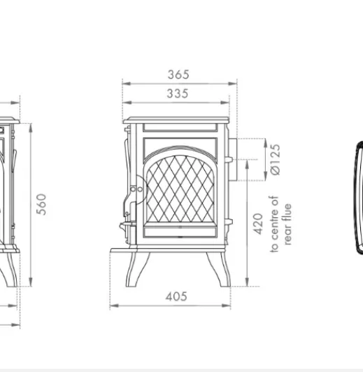 Dovre 250 CB Dims