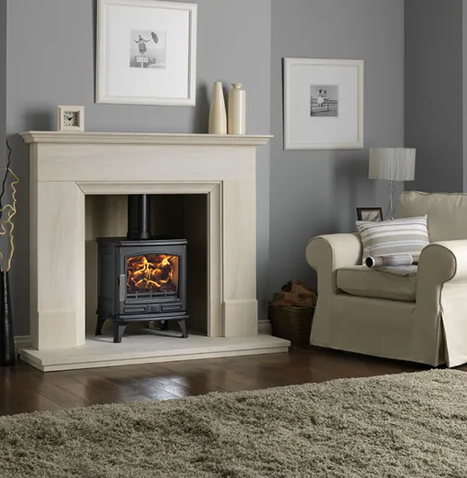 Oakdale in a Fireplace