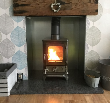 The Little Range - Multi-fuel cast iron cook stove - Salamander Stoves